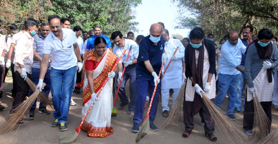 Swachh Bharat Abhiyan at Hubli